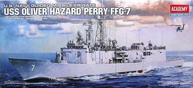 Academy 1/350 USS Oliver Hazard Perry FFG-7 14102
